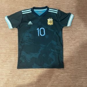 World Cup Argentina Authentic Messi Jersey